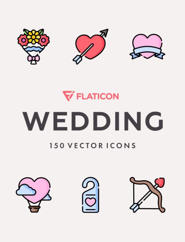 Wedding Vector Icons