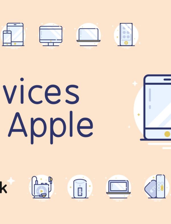 15 Apple Devices Icons