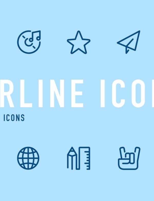 100 Airline Icons